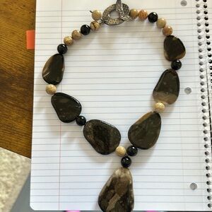 Petrified Wood Necklace